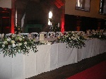 Top table Peckforton castle